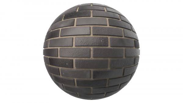 Dark clinker brick texture