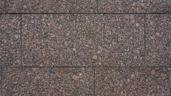 Red granite tiles