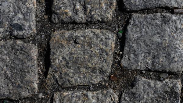 Stone pavement detail