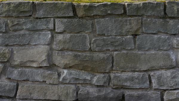 Stone fence texture