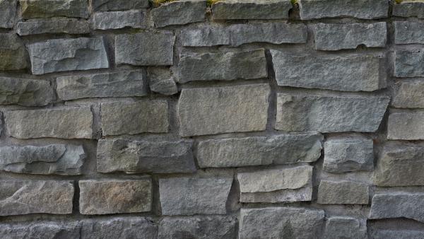 Stone fence texture