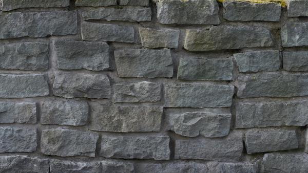 Stone fence texture