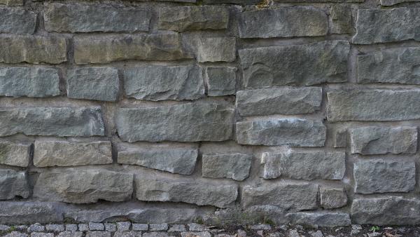 Stone fence texture