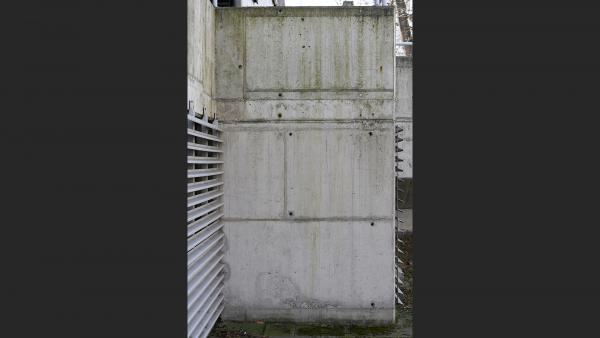 Cast concrete texture