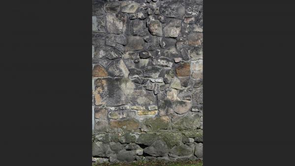 Stone wall corner texture