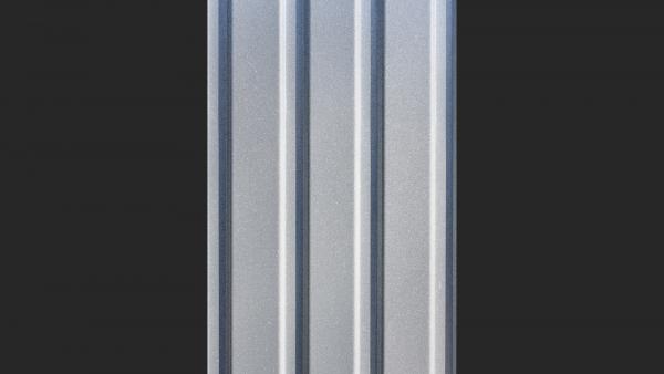 Galvanized panel texture