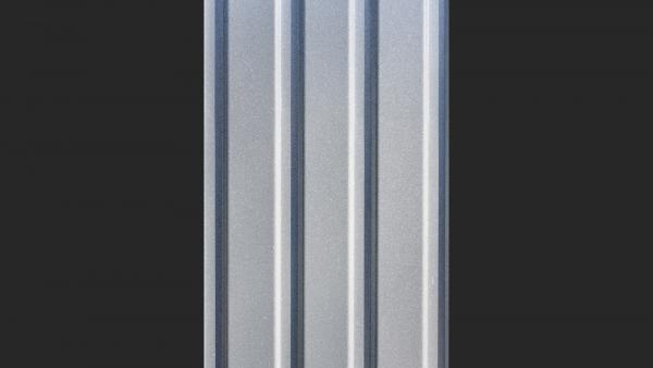 Galvanized panel texture