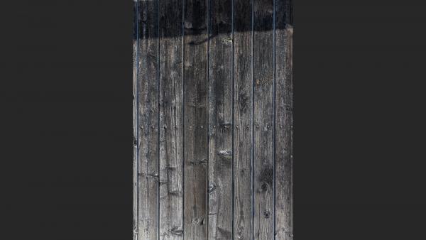 Old dark planks