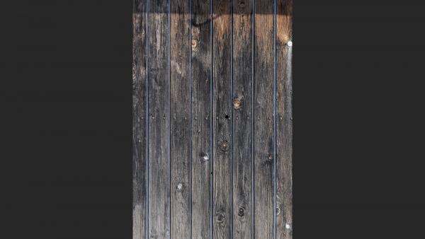 Old dark planks