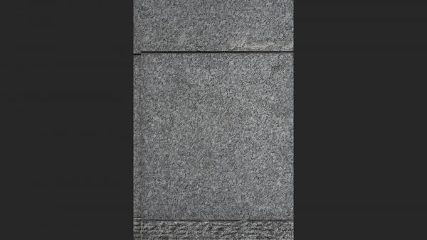 Grey granite slab