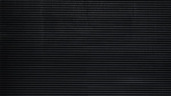 Black facade metal panel