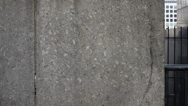 Concrete slab with rock chips