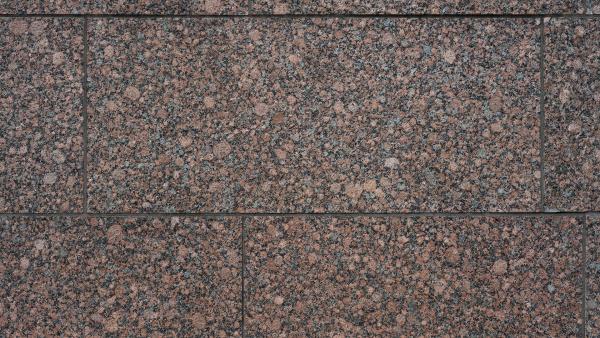 Red granite tiles