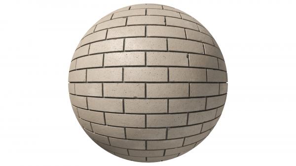 Classic white brick wall texture