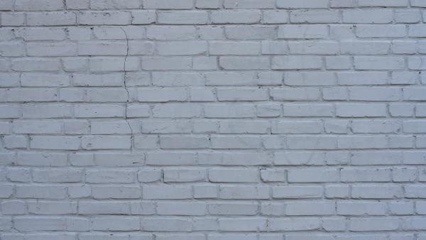 White brick wall