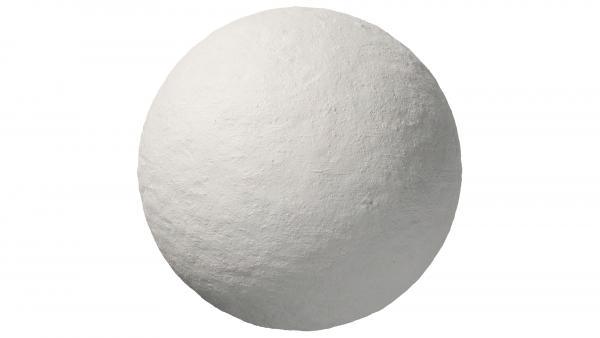 White stucco plaster