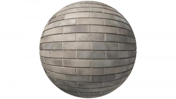 Modern grey clinker brick texture