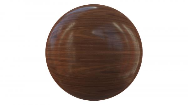 Shiny walnut veneer texture