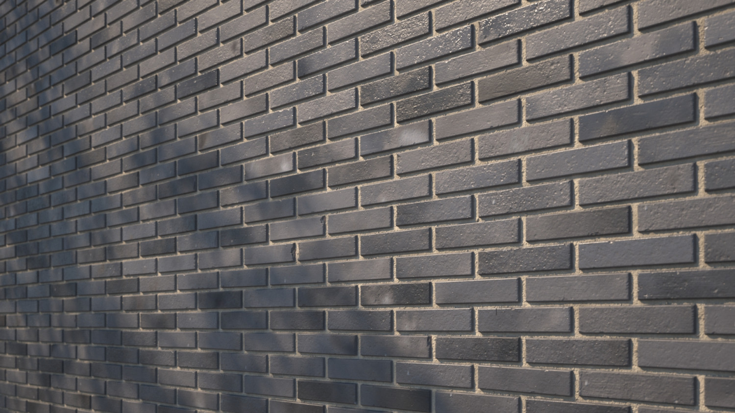 Dark clinker brick texture