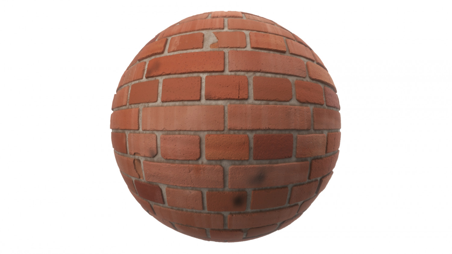 Restored red brick texture