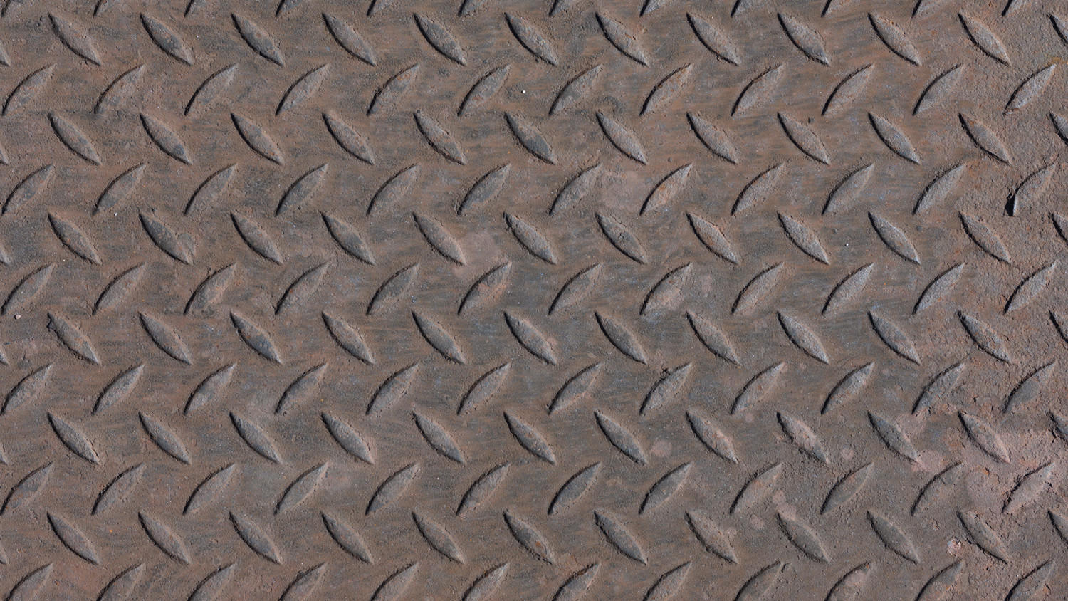 Rusted tread steel plate image