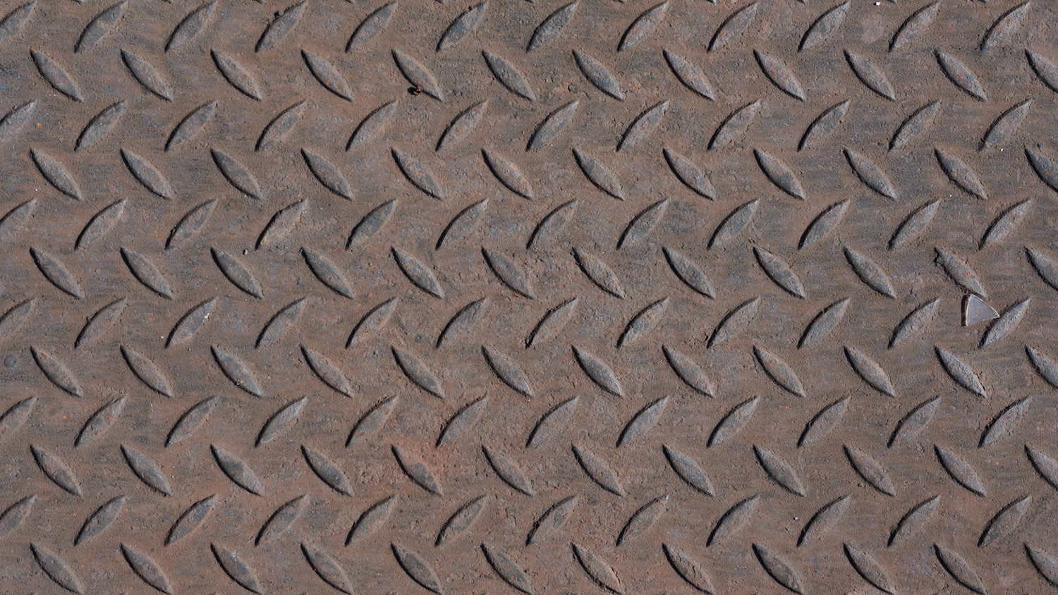 Rusted tread steel plate image