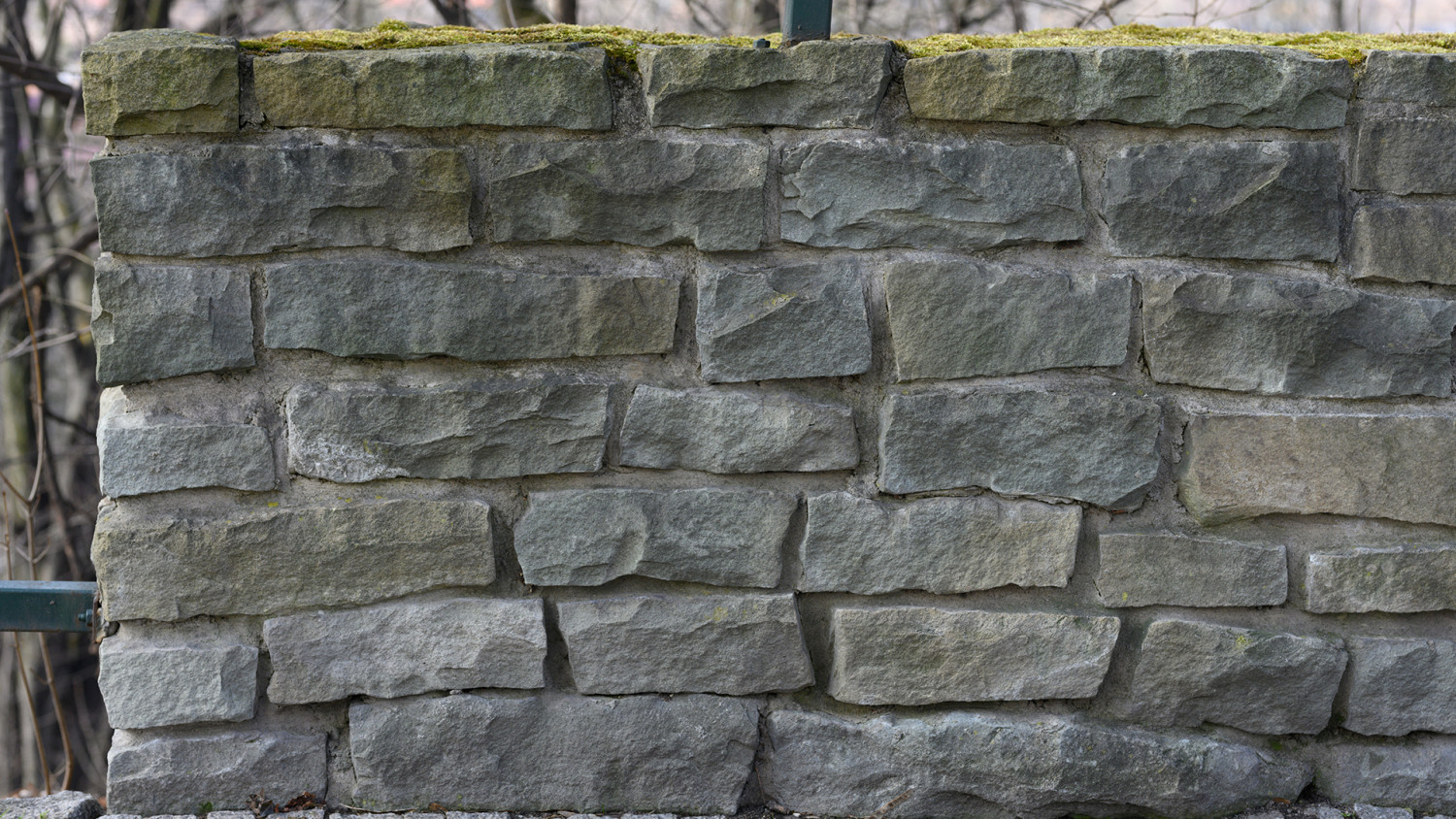 Stone fence texture image