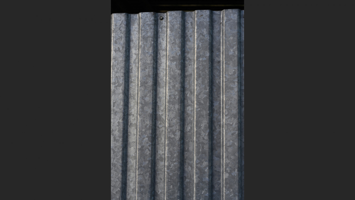 Galvanized panel texture image