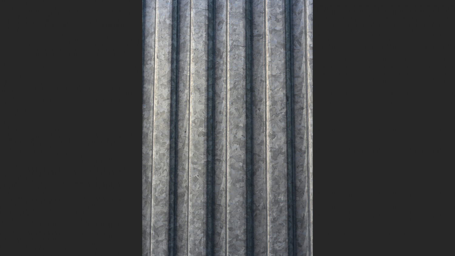 Galvanized panel texture image