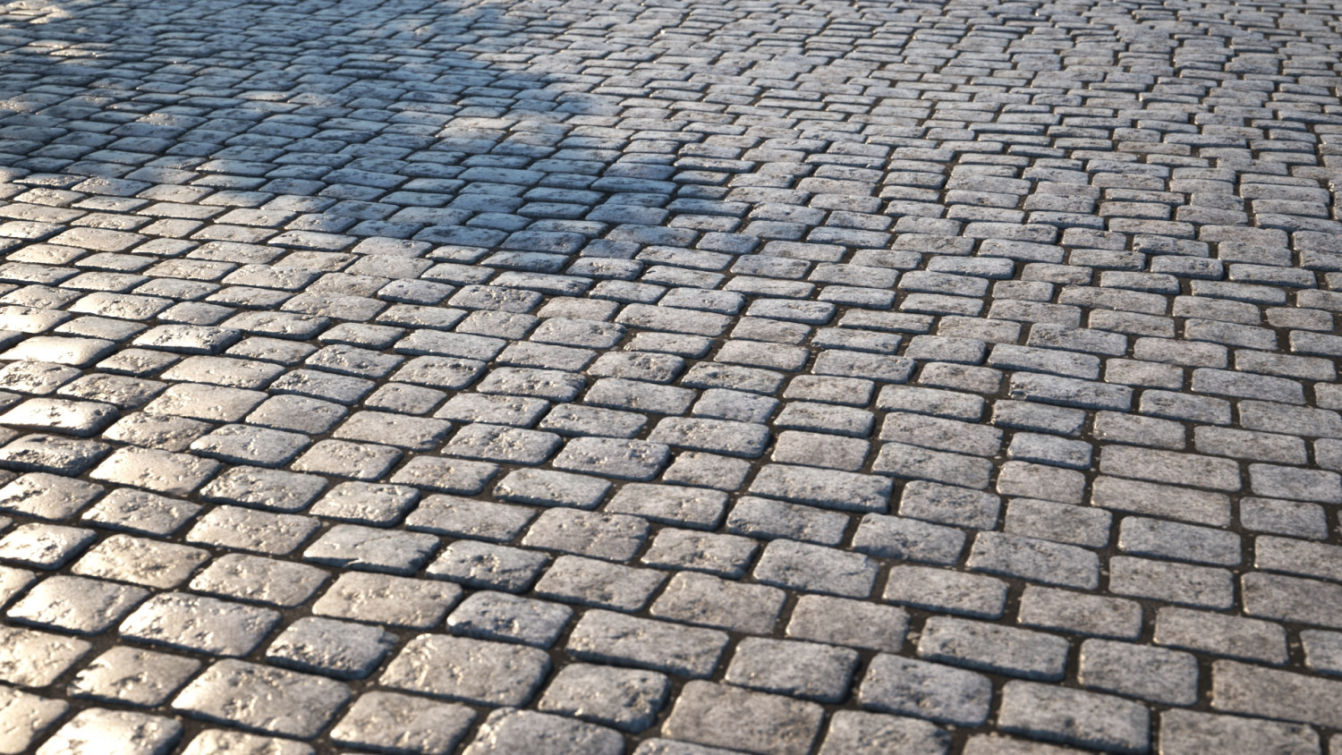 Stone brick pavement texture