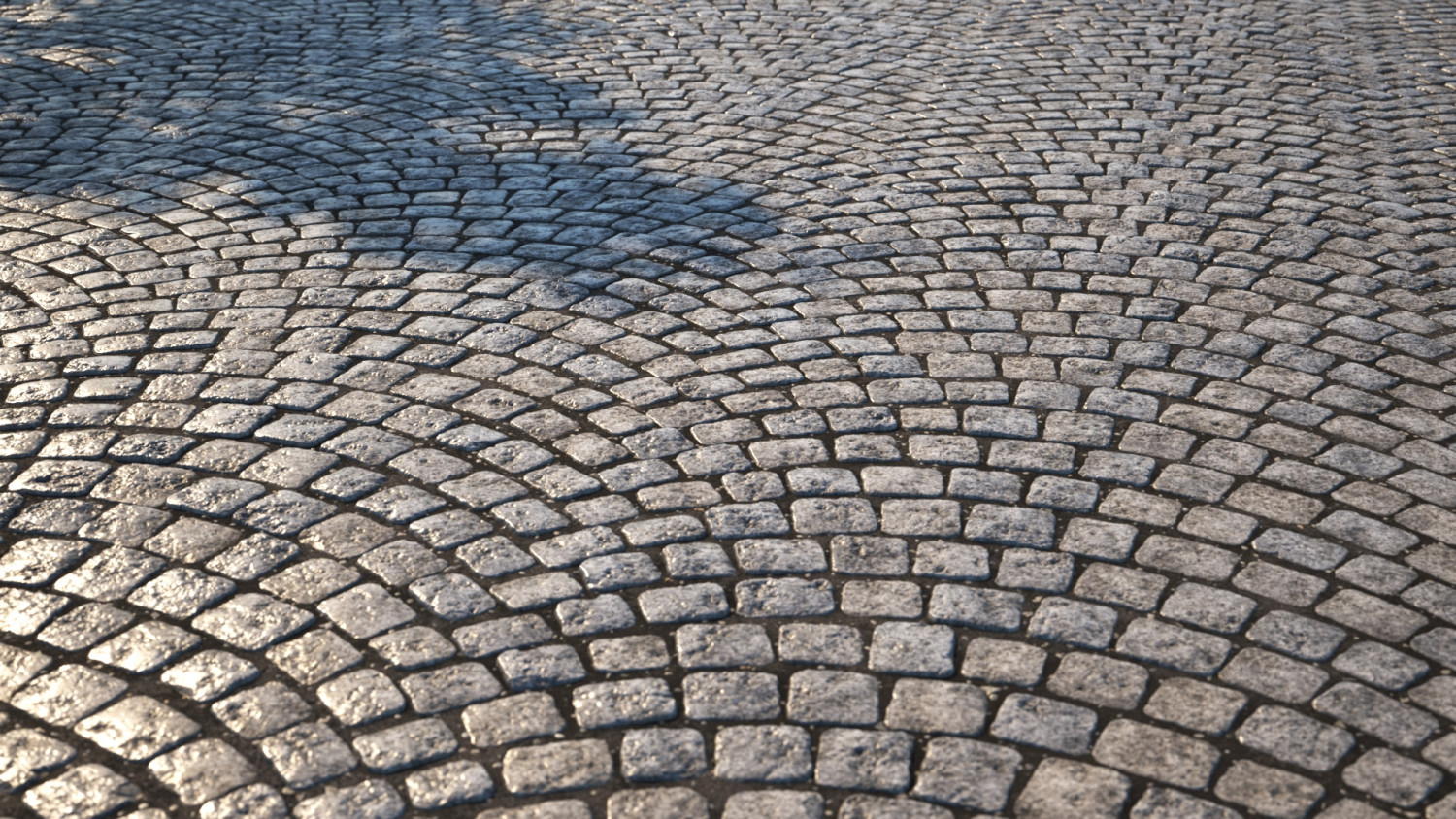 Stone pavement texture