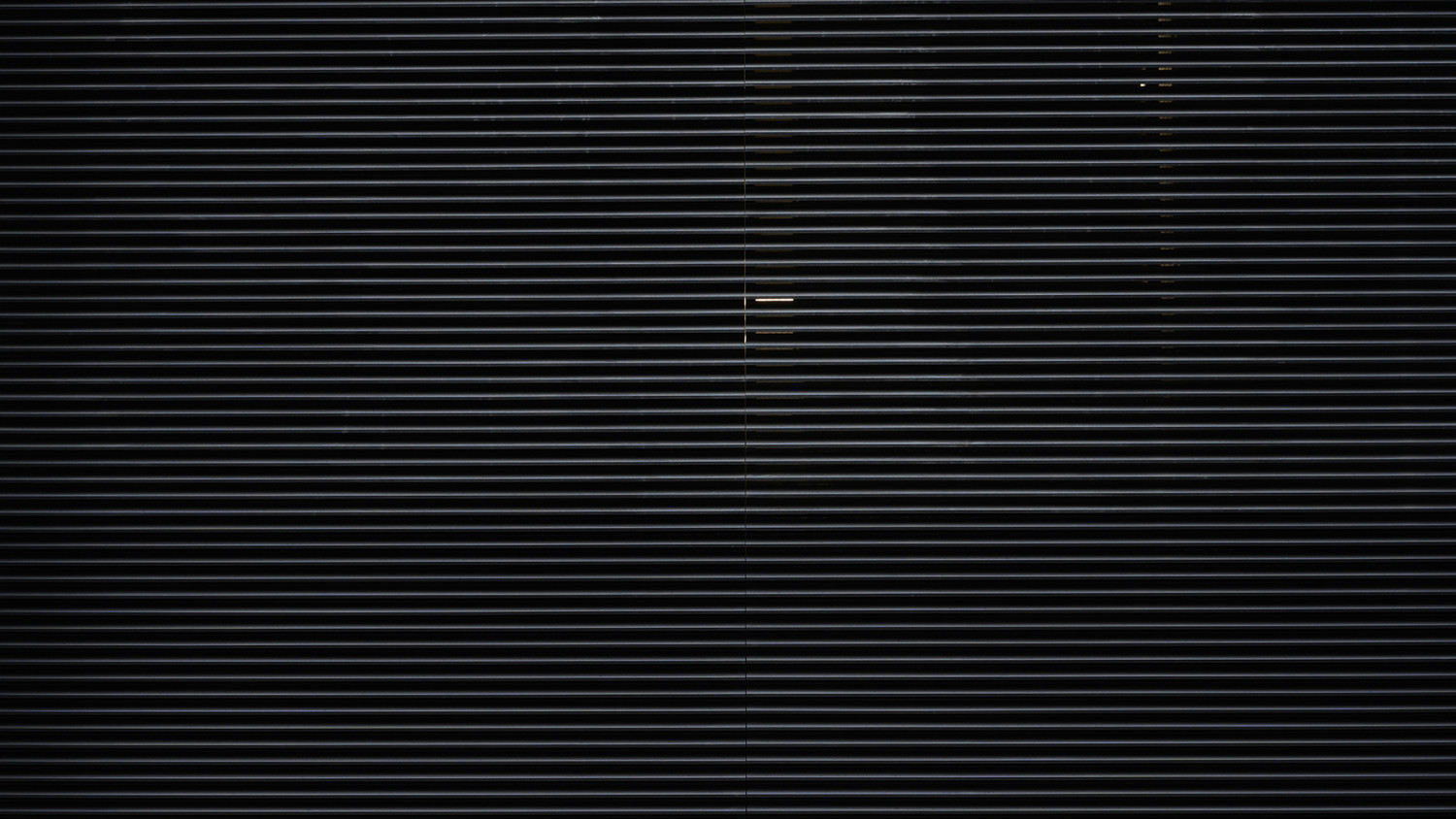 Black facade metal panel image
