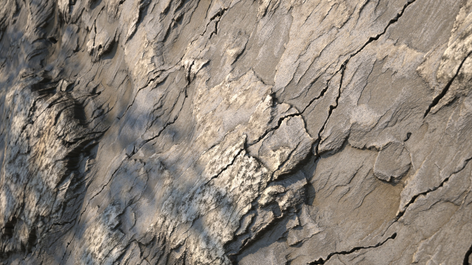Eroded stone wall texture