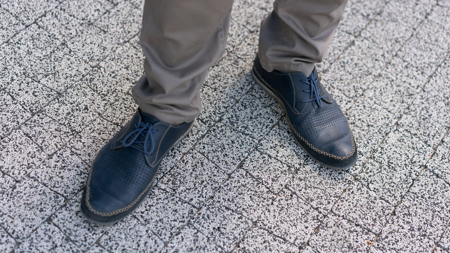 Good looking leather shoes photo image