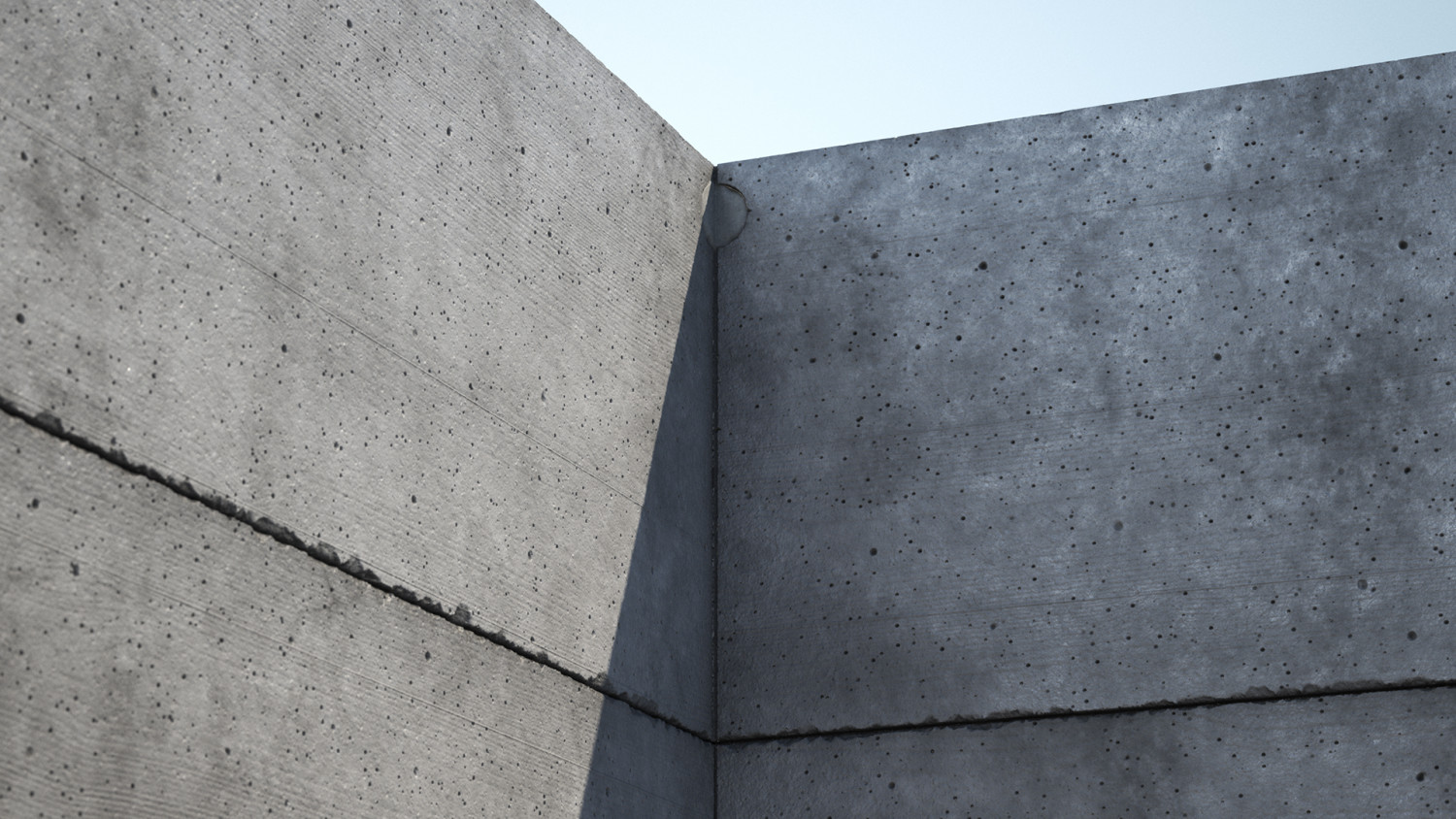 Cast concrete slabs texture