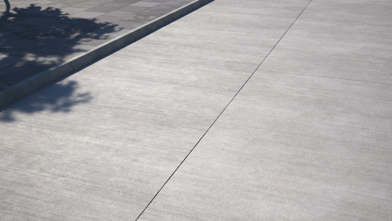 Textured concrete ground slabs
