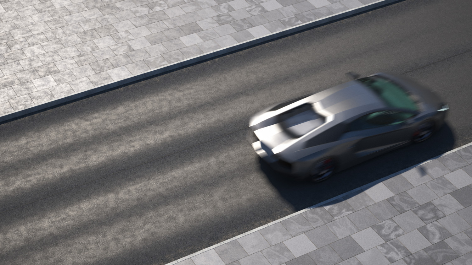 New asphalt road texture