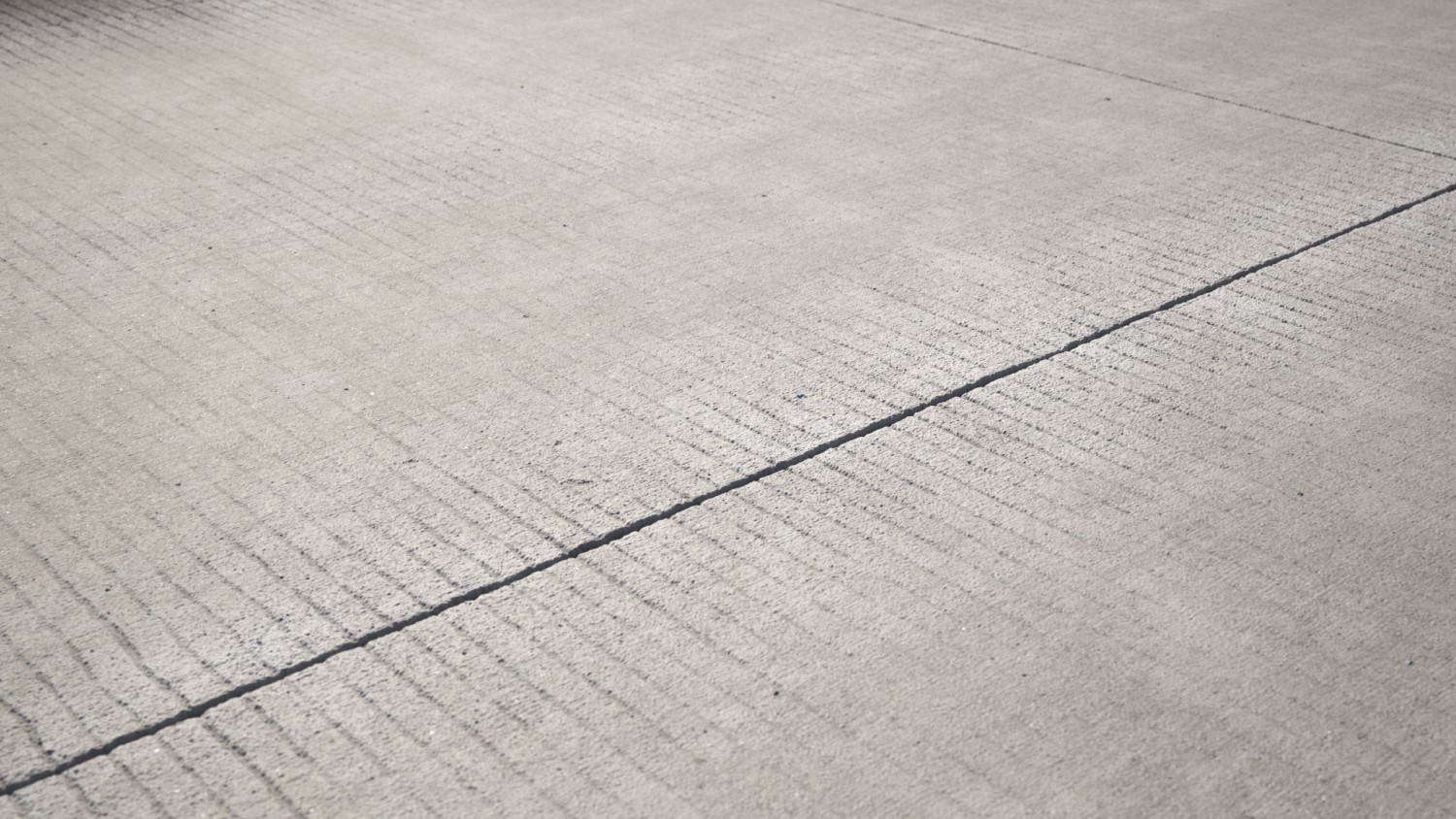 Concrete road texture