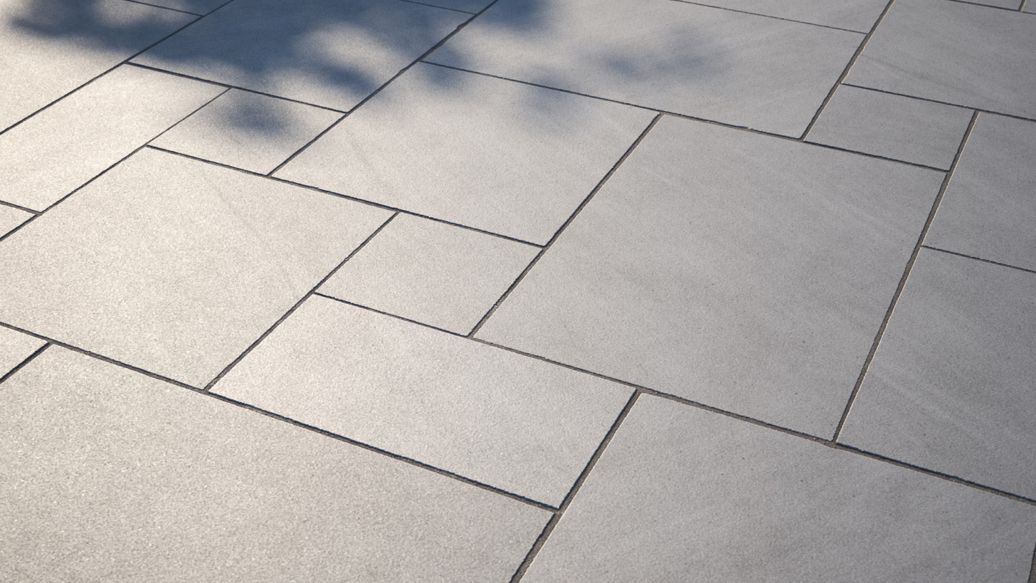 Smooth square stone paving texture