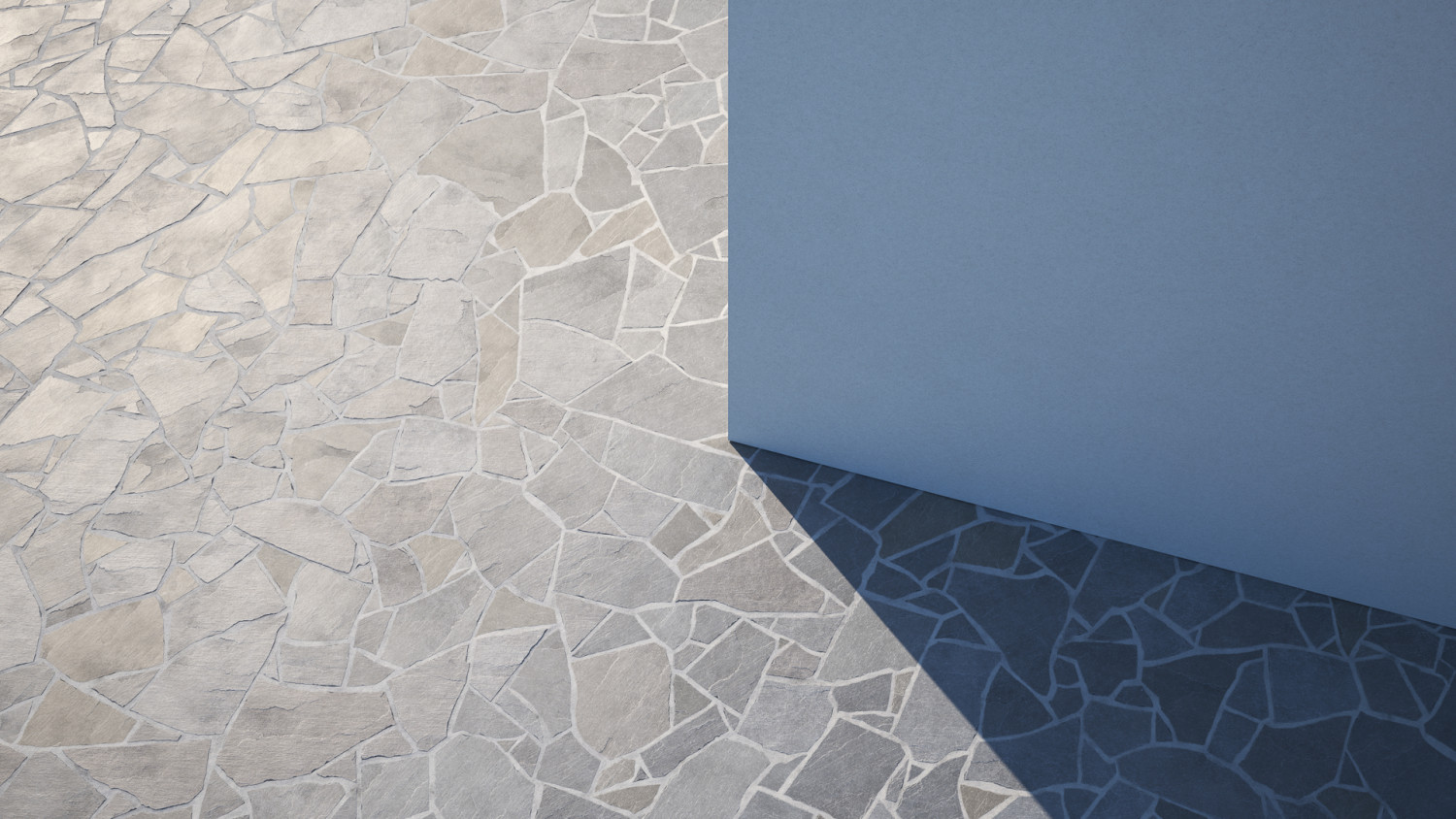 Bluestone crazy paving texture