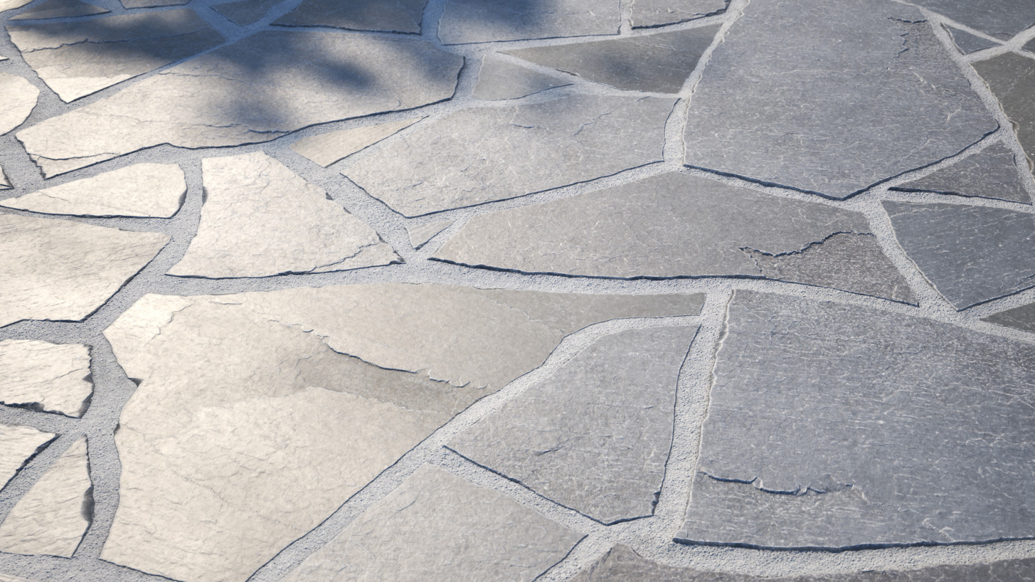 Bluestone crazy paving texture
