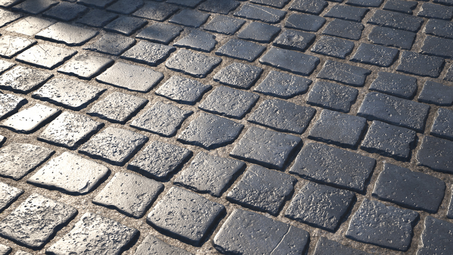 Dark cobblestone texture