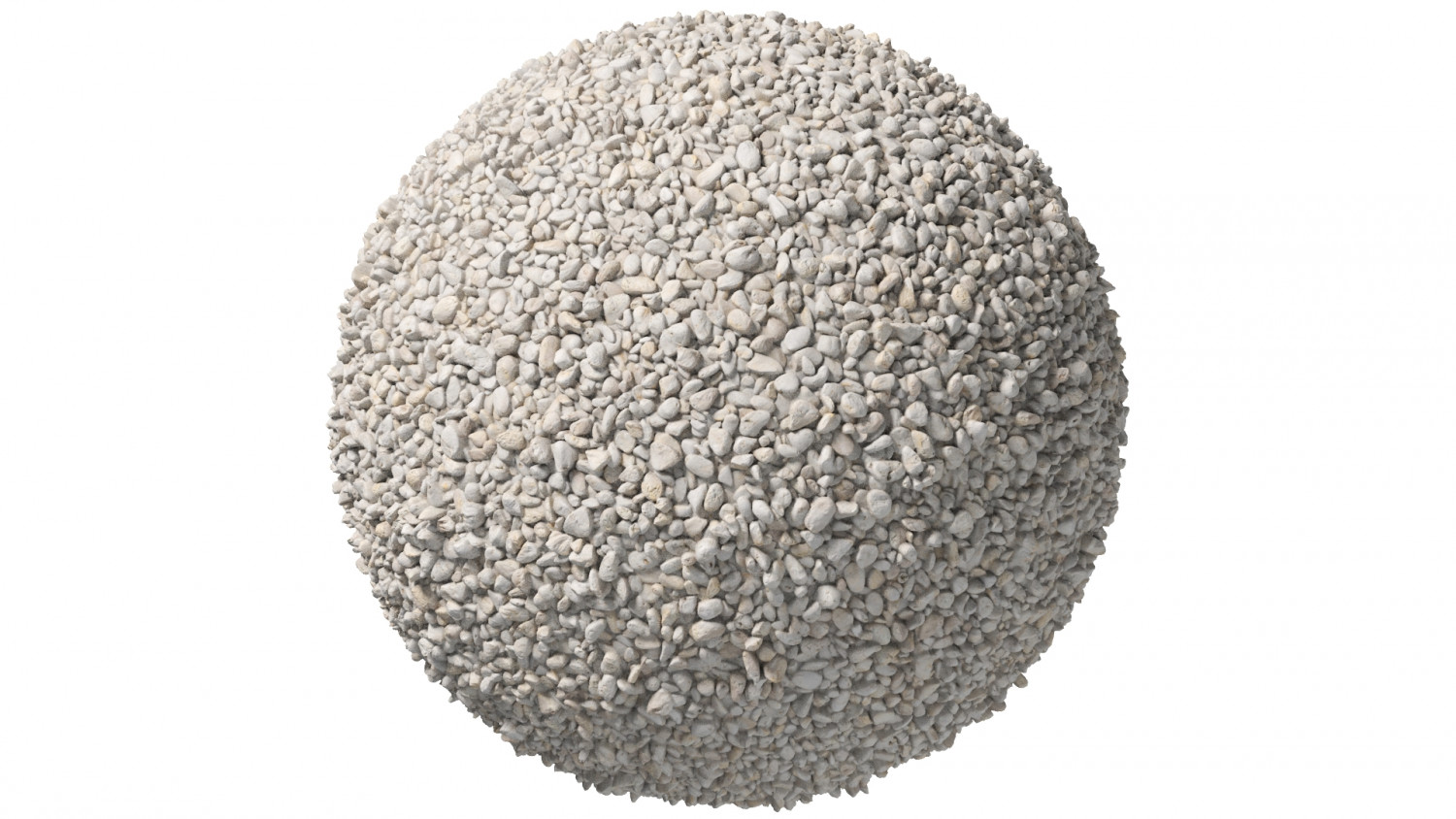 White pebbles stones ground texture