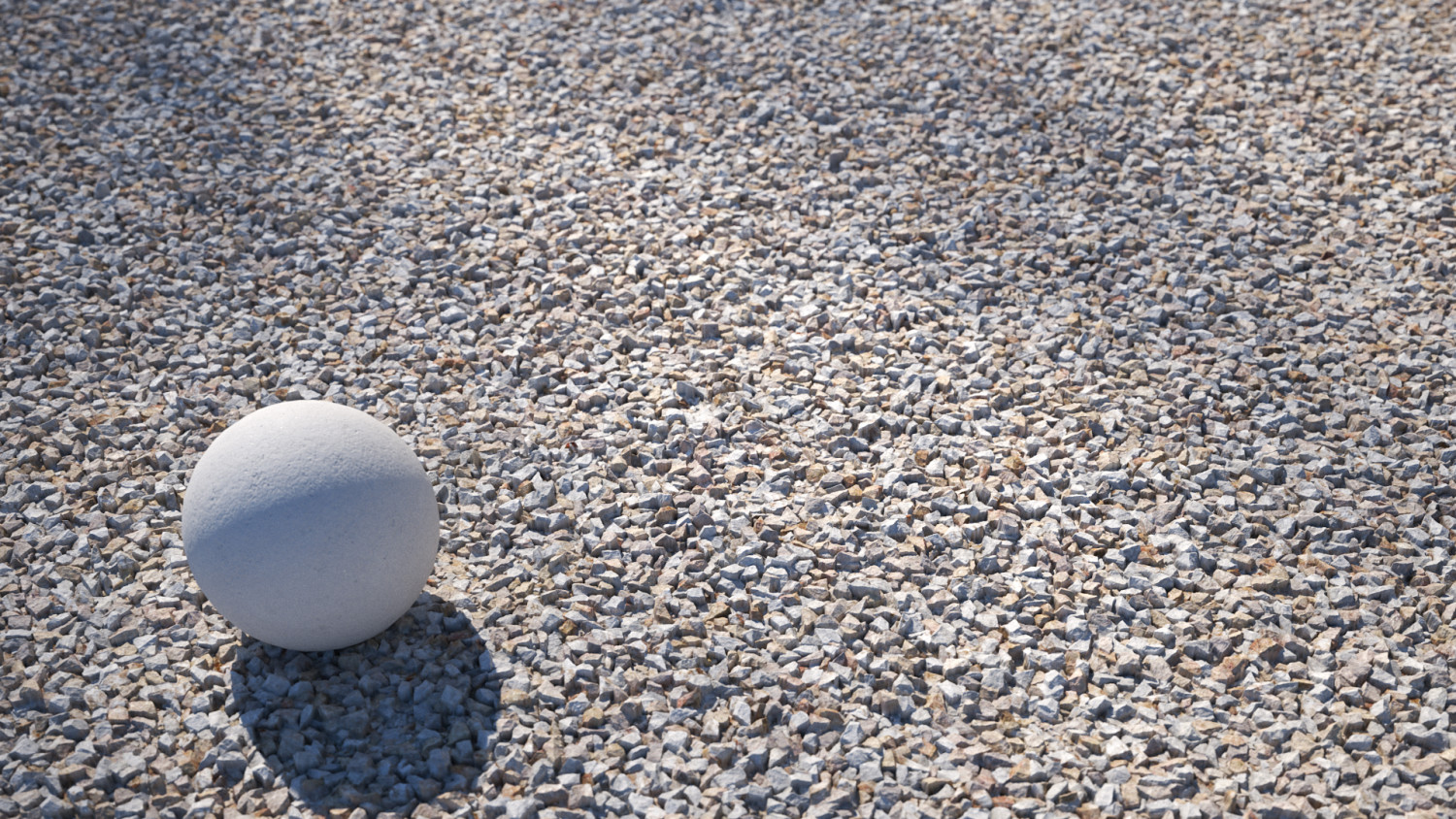 White granite gravel texture