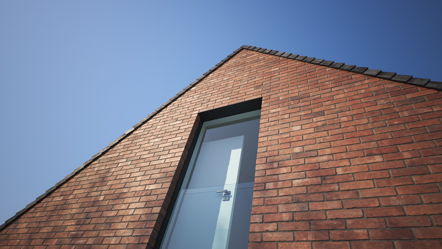 Red brick wall texture