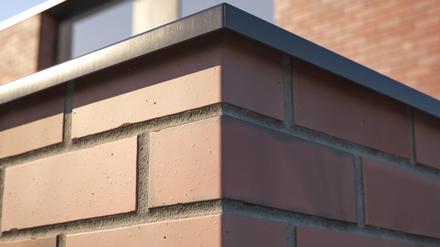 Smooth clinker brick texture