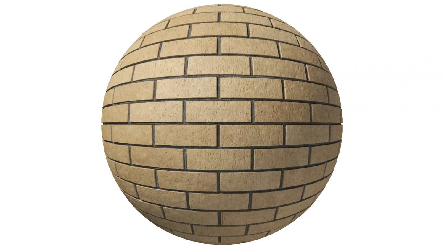 Yellow brick wall texture