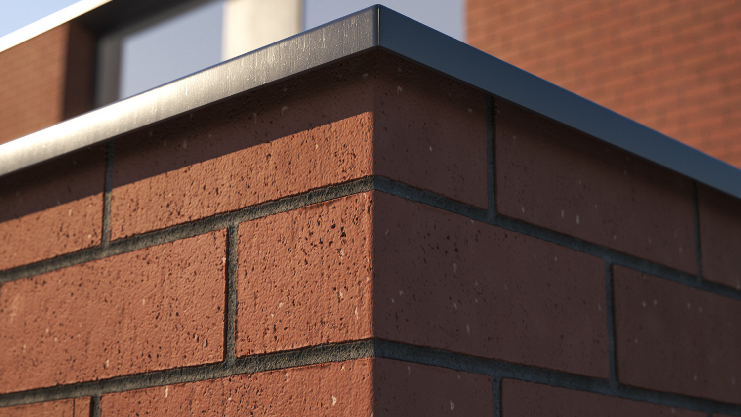 Red austral brick texture