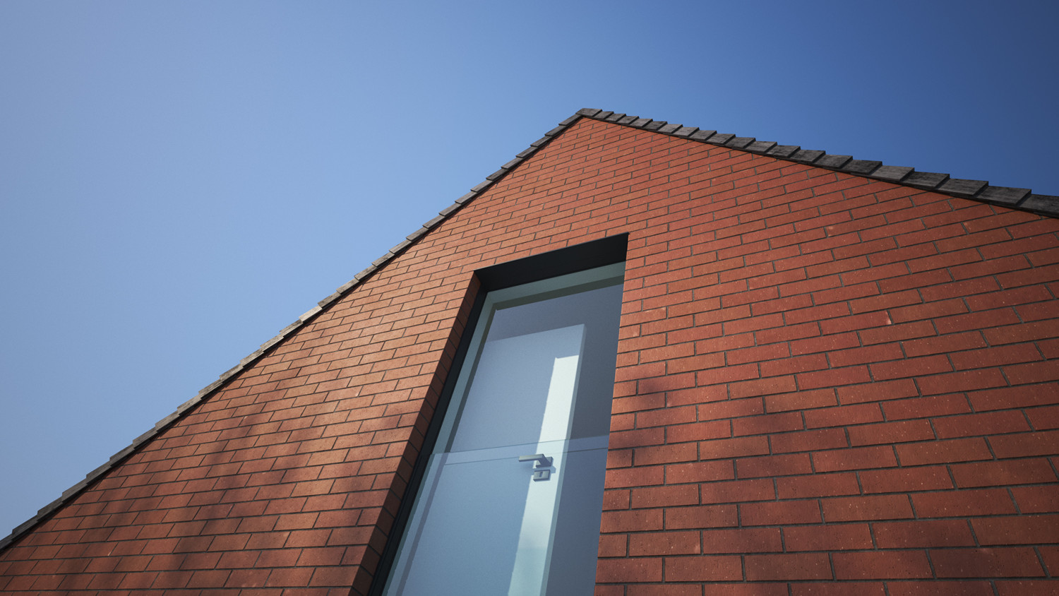 Red austral brick texture