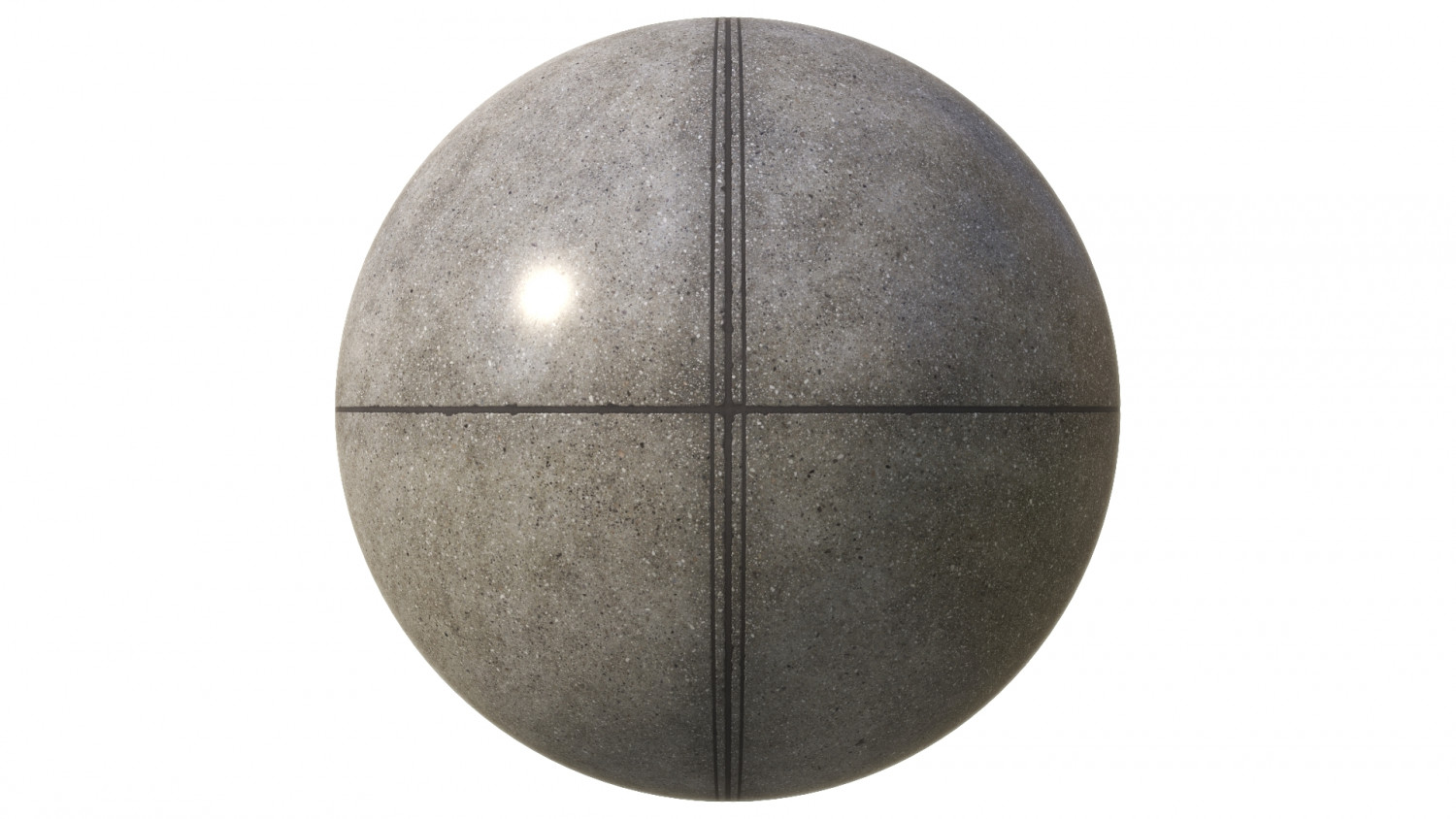 Polished concrete floor texture